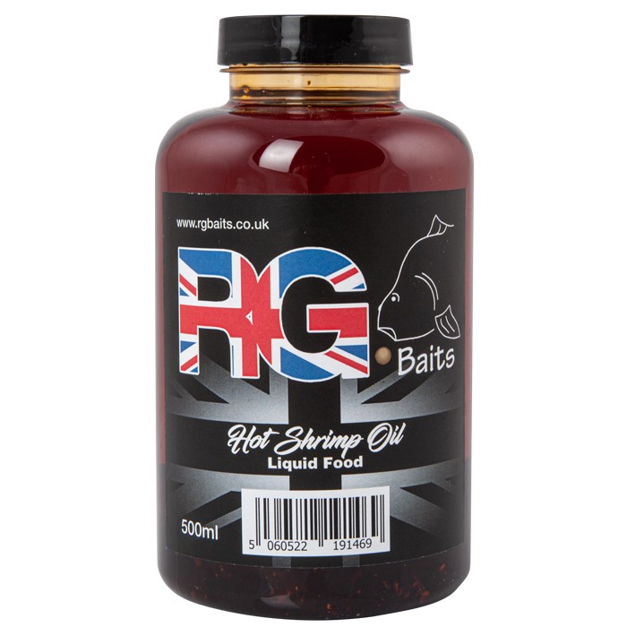 RG Baits Hot Shrimp Oil 500ml