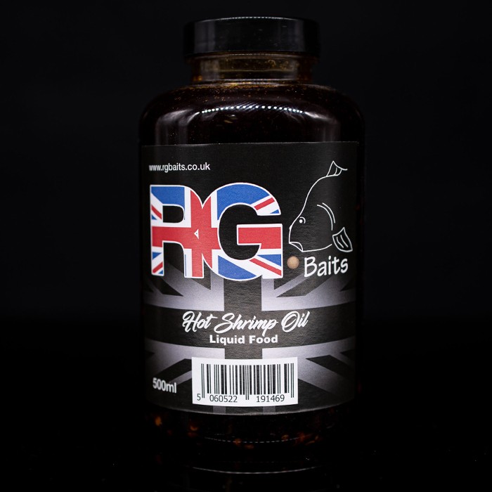 RG Baits Hot Shrimp Oil 500ml