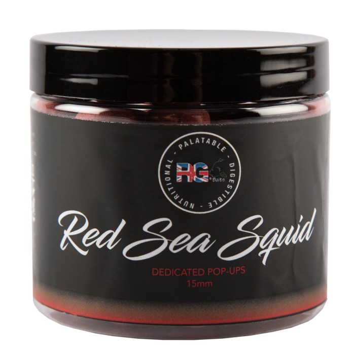 RG Baits Red Sea Squid Dedicated Pop Ups Size: 15mm 1