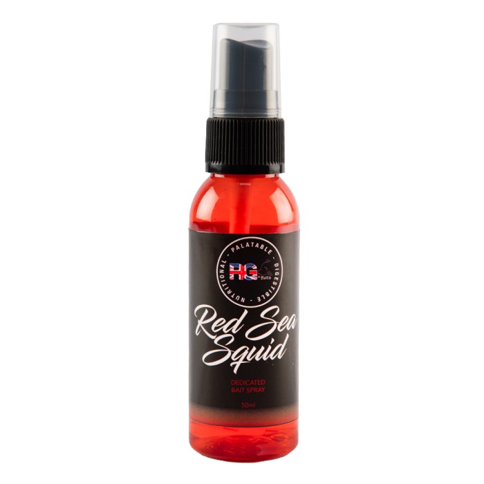 RG Baits Red Sea Squid Bait Spray 50ml 1