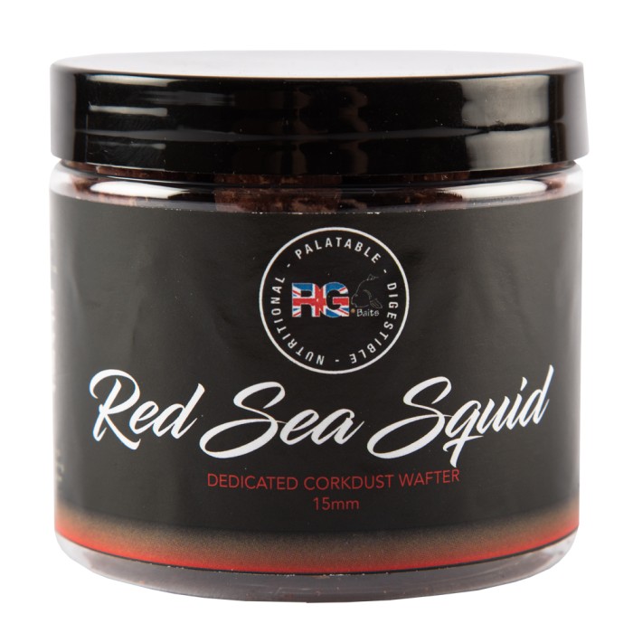 RG Baits Red Sea Squid Corkdust Wafters Size: 15mm 1