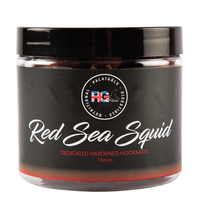 RG Baits Red Sea Squid Enhanced Hookbaits Size: 15mm 1