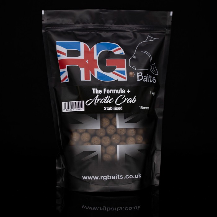 RG Baits Arctic Crab Shelf-life Boilies
