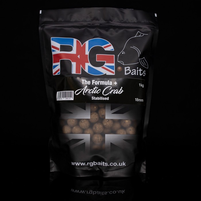RG Baits Arctic Crab Shelf-life Boilies