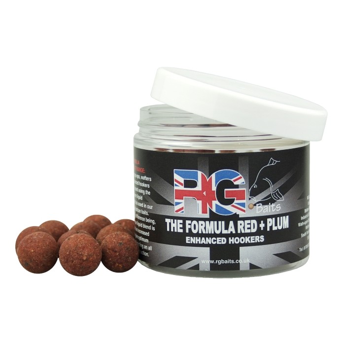 RG Baits The Formula Red + N-I Plum Enhanced Hookers