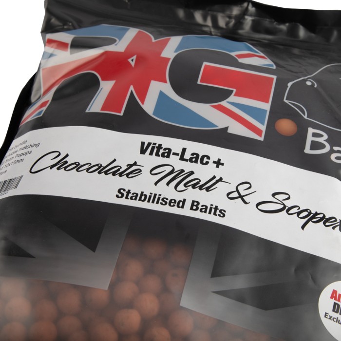 RG Baits Vita-Lac Chocolate Malt + Scopex Stabilised Bait Bundle 5kg 3