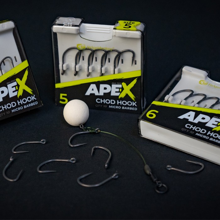 RidgeMonkey Ape-X Chod Hooks Barbed 2