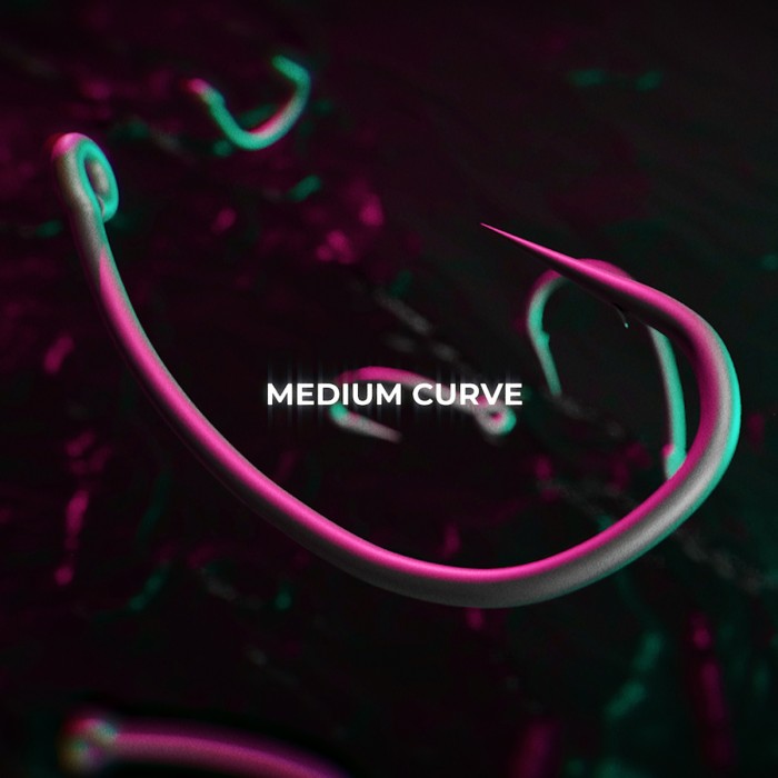 RidgeMonkey Ape-X Medium Curve Hooks Barbed 2