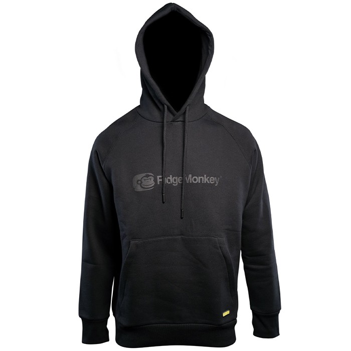 RidgeMonkey APEarel Dropback Heavyweight Fishing Hoodie Black