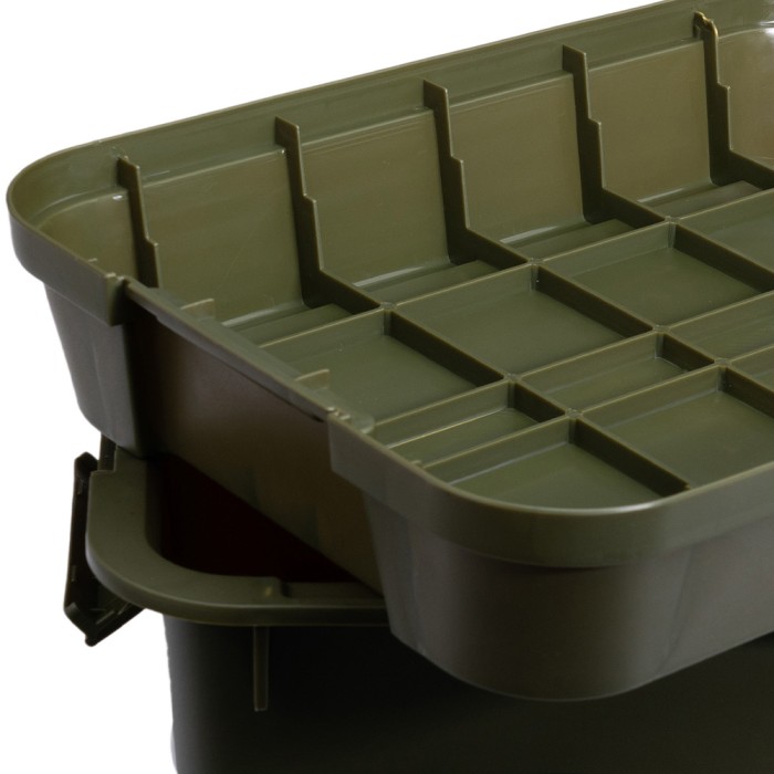 RidgeMonkey Armoury Stackable Storage Box Close Up 4