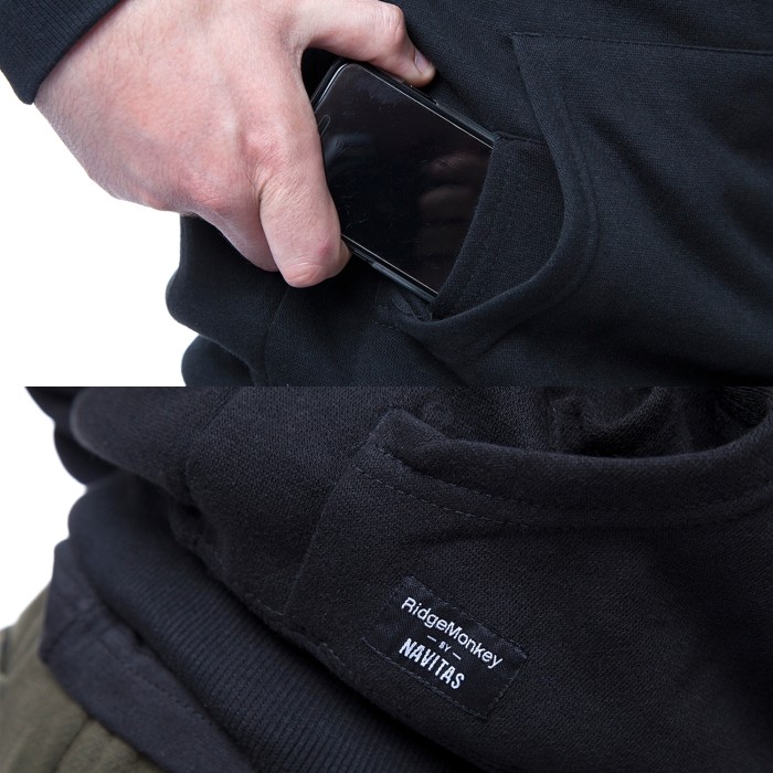 RidgeMonkey Black Hoody 8