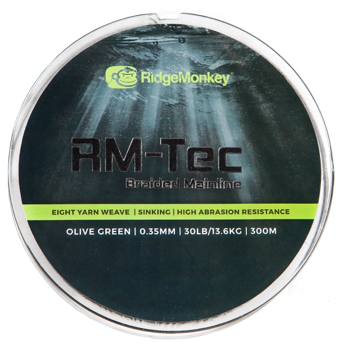 RidgeMonkey RM-Tec Braided Mainline 30lb 