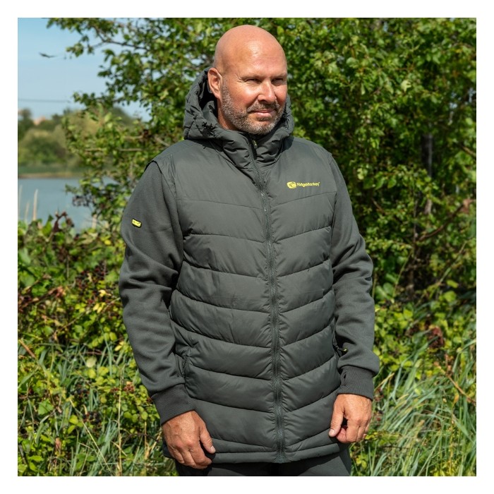 RidgeMonkey APEarel ThermaPro Hybrid Coat Green