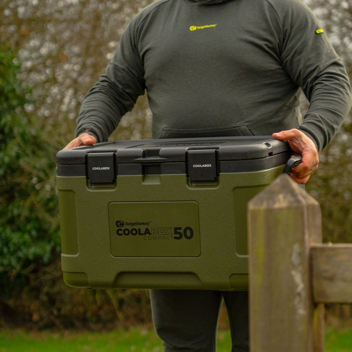 RidgeMonkey Compact CoolaBox 50L In Use 3
