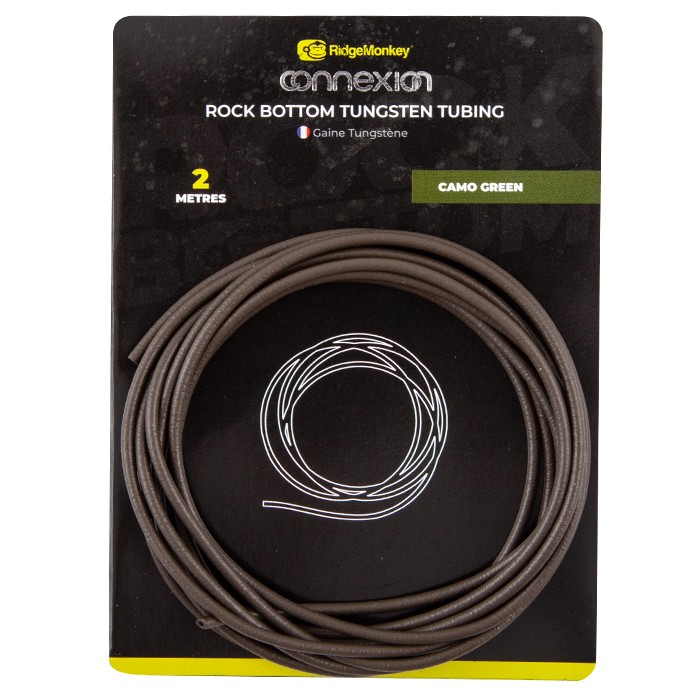 RidgeMonkey Connexion Rock Bottom Tungsten Tubing camo green