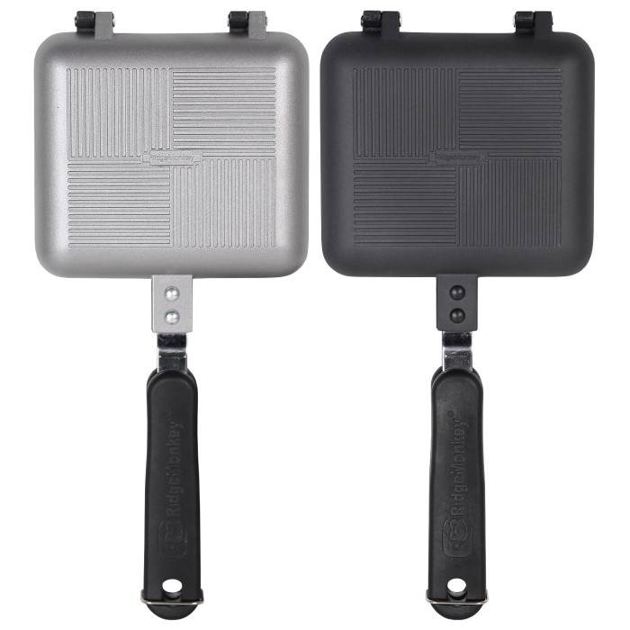 RidgeMonkey Deep Fill Sandwich Toaster with utensil MK2