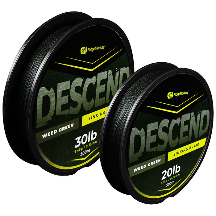 RidgeMonkey Descend Sinking Braid Mainline 300m