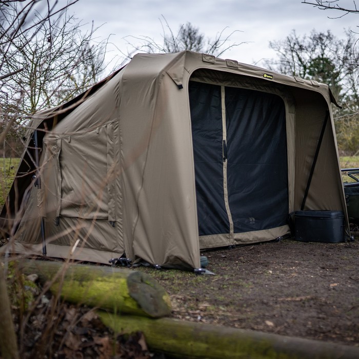 RidgeMonkey Escape XF1 Compact 1 Man Bivvy panel options