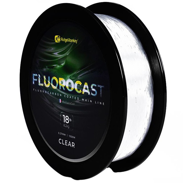 RidgeMonkey Fluorocast Mainline 18lb Spool