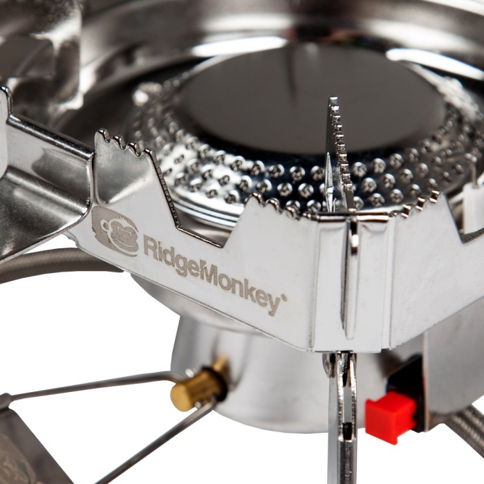 Burner On Quad Connect RidgeMonkey Stove