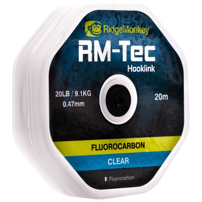 RidgeMonkey RM-Tec Fluorocarbon Hooklink Left