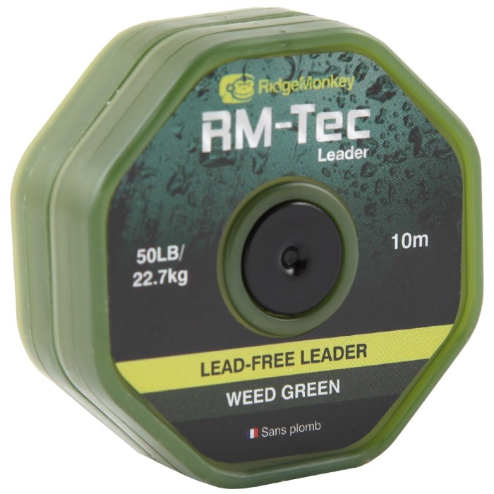 RidgeMonkey RM-Tec Lead Free Leader Weed Green