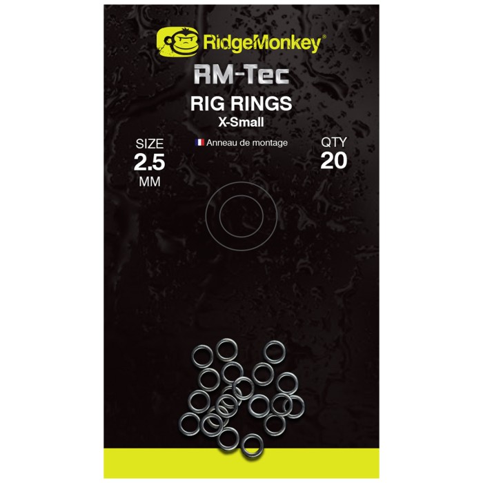 RidgeMonkey RM-Tec Rig Rings X-Small
