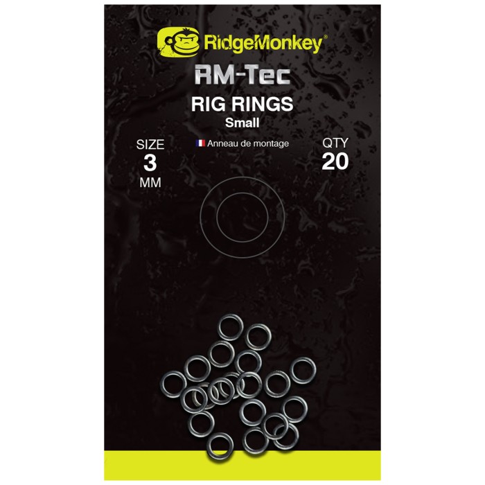 RidgeMonkey RM-Tec Rig Rings Small