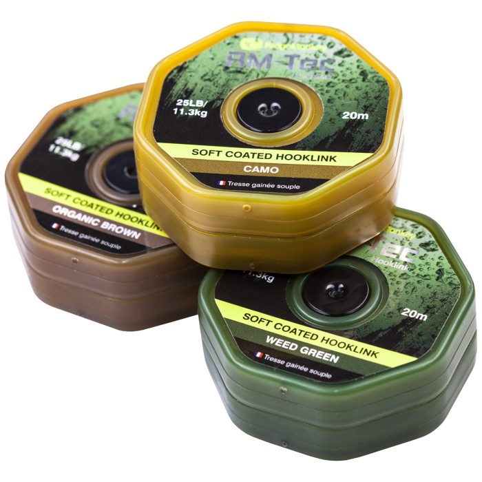 RidgeMonkey RM-Tec Soft Coated Hooklink Selection