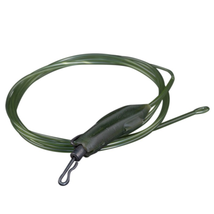 RidgeMonkey Spectre Fluorocarbon Leader With Uni Lead Clip Camo Green