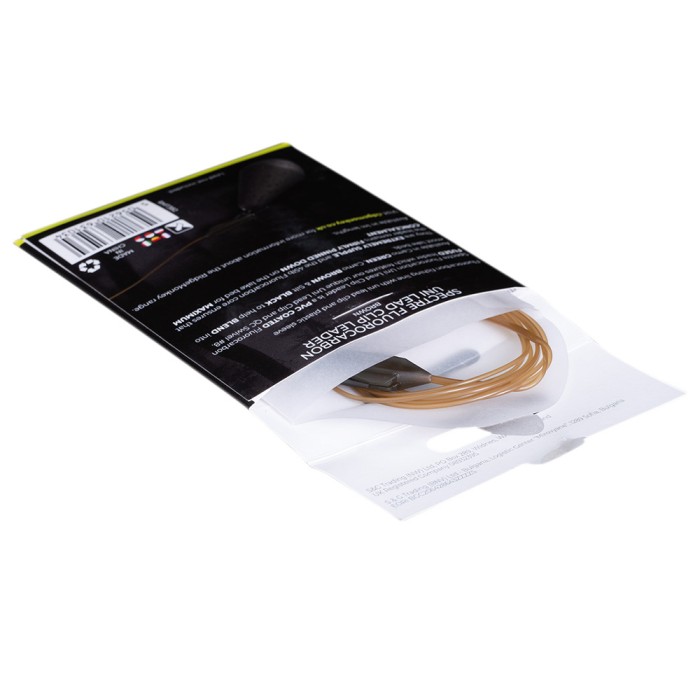 RidgeMonkey Spectre Fluorocarbon Leader With Uni Lead Clip Packaging 2