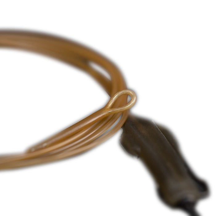 RidgeMonkey Spectre Fluorocarbon Leader With Uni Lead Clip Close Up 1