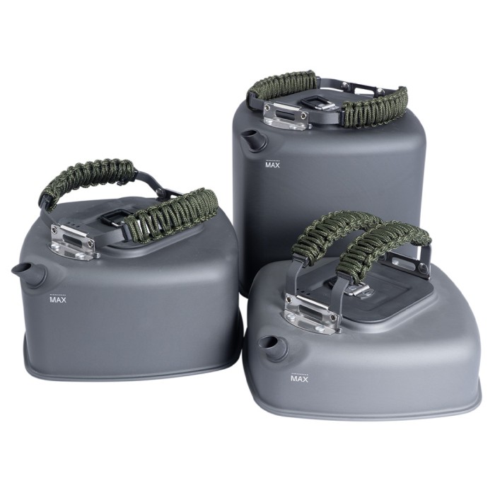 RidgeMonkey Square Kettle - Paracord Edition Sizes 1