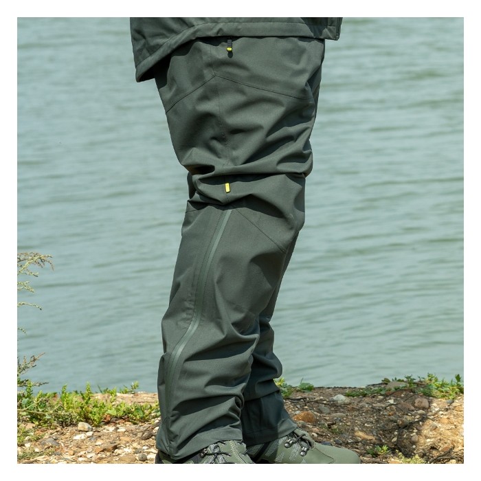 RidgeMonkey APEarel ThermaPro Waterproof Shell Trousers Green