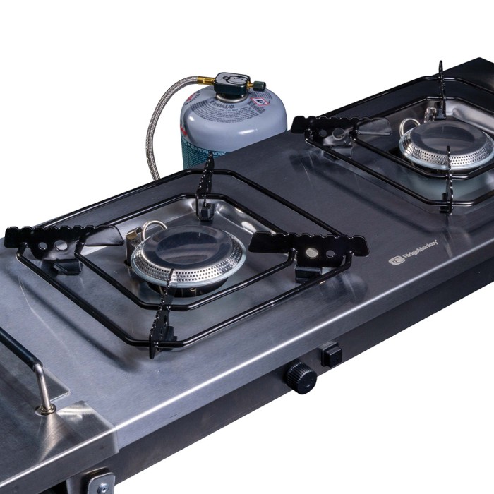 RidgeMonkey Grilla Cook Station Double Hob 2