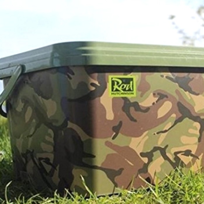 Rod Hutchinson Camo Square Bucket 10L 1