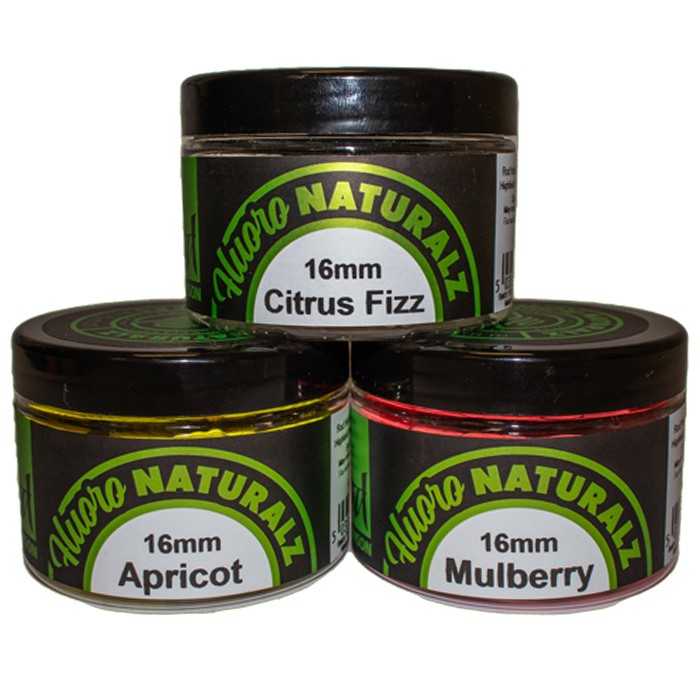 Rod Hutchinson Flouro Naturalz Fishing Wafters 16mm