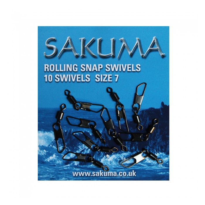 Sakuma Rolling American Snap Swivel