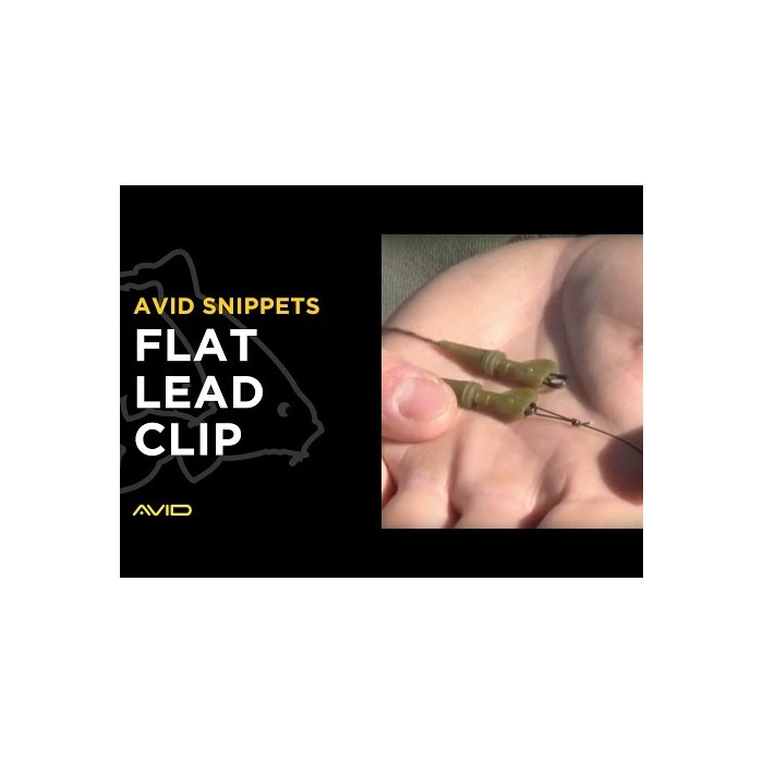 Avid Carp Flat Lead Clips...
