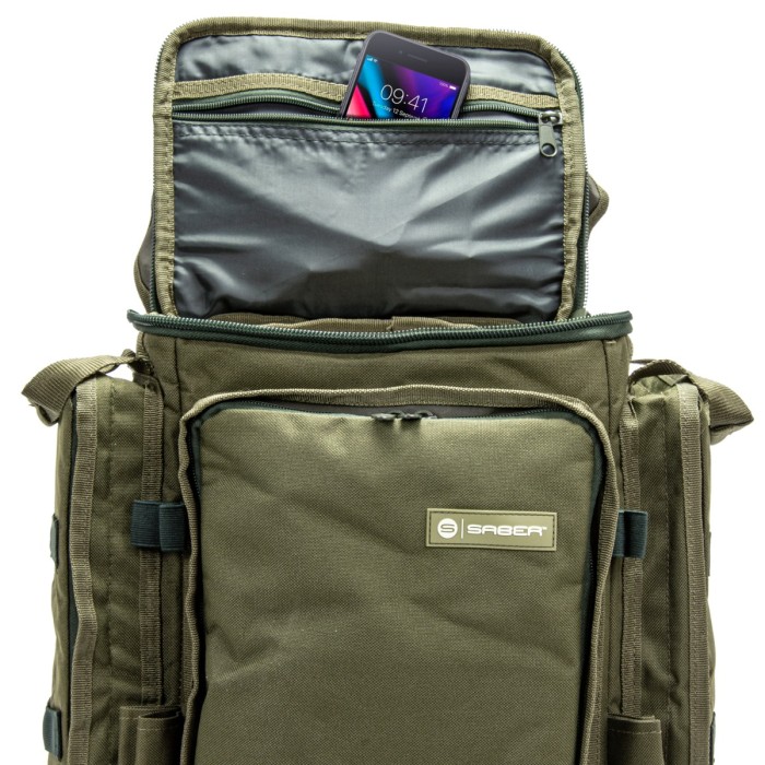 Saber Compact Supra Rucksack Open