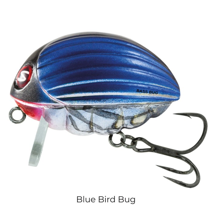Salmo Bass Bug Lures 5.5cm Blue Bird Bug
