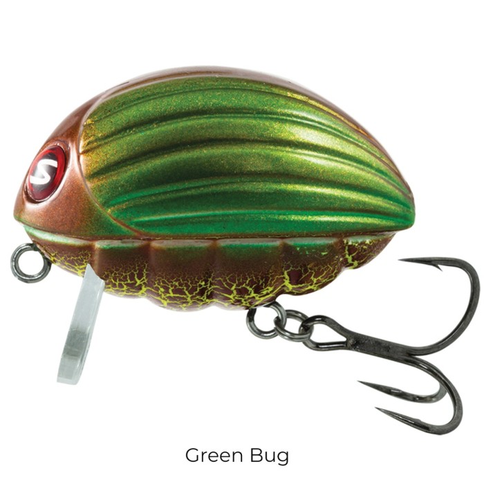 Salmo Bass Bug Lures 5.5cm Green Bug