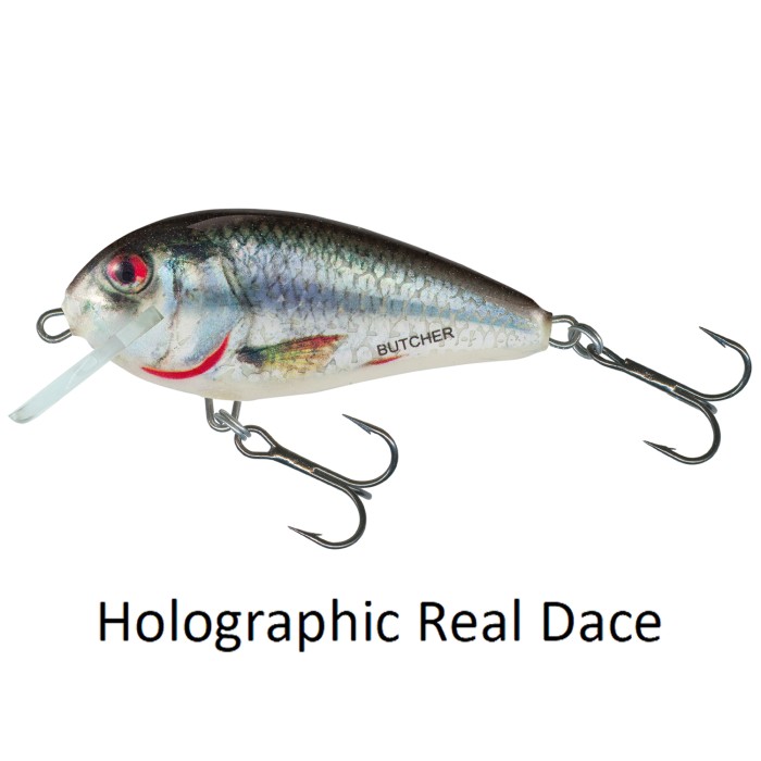 Salmo Butchter 5cm Sinking Lure Holographic Real Dace