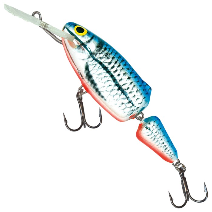 Salmo Frisky 7cm Deep Runner Lure Silver Blue Orange