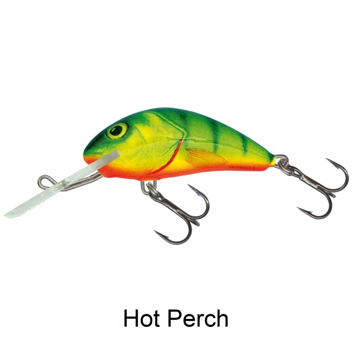 Salmo Hornet 4cm Floating Lure Hot Perch