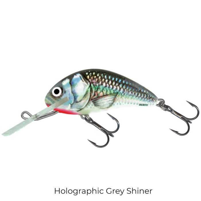 Salmo Hornet 4cm Floating Lure Grey