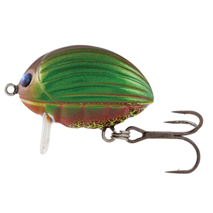 Salmo Lil'Bug 3cm Floating Lure Green Bug