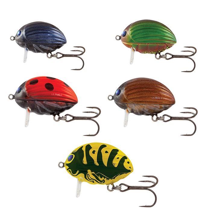 Salmo Lil'Bug 3cm Floating Lure Group Image