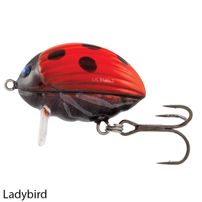 Salmo Lil'Bug 3cm Floating Lure Ladybird