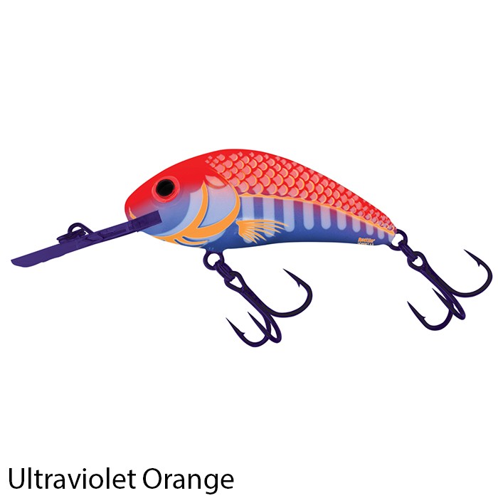 Salmo Rattlin' Hornet 4.5cm Floating Lure Ultraviolet Orange
